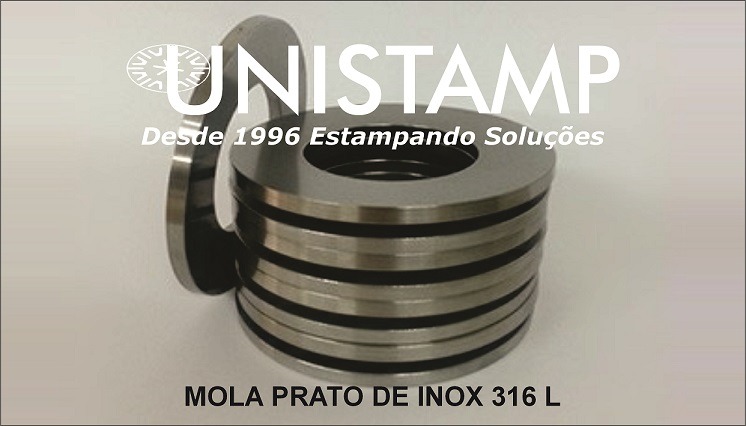 Mola Prato de Inox 316 L